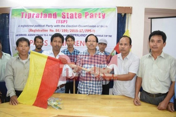 BJP Yuva Morcha Vice President joins TSP BJP Yuva Morcha Vice President joins TSP
